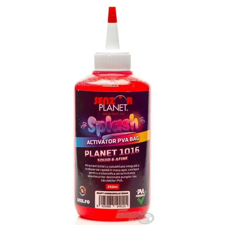 Senzor Planet Splash PVA Bag Activator - Tintahal-Áfonya / 1