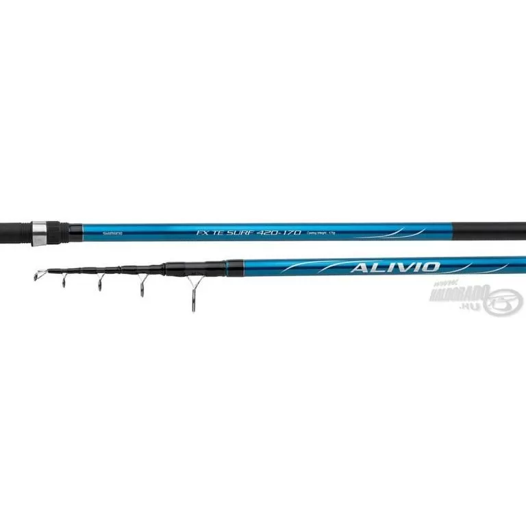 SHIMANO Alivio FX Surf Tele 4,2 m horgászbot + Dobókesztyű ujj / 1