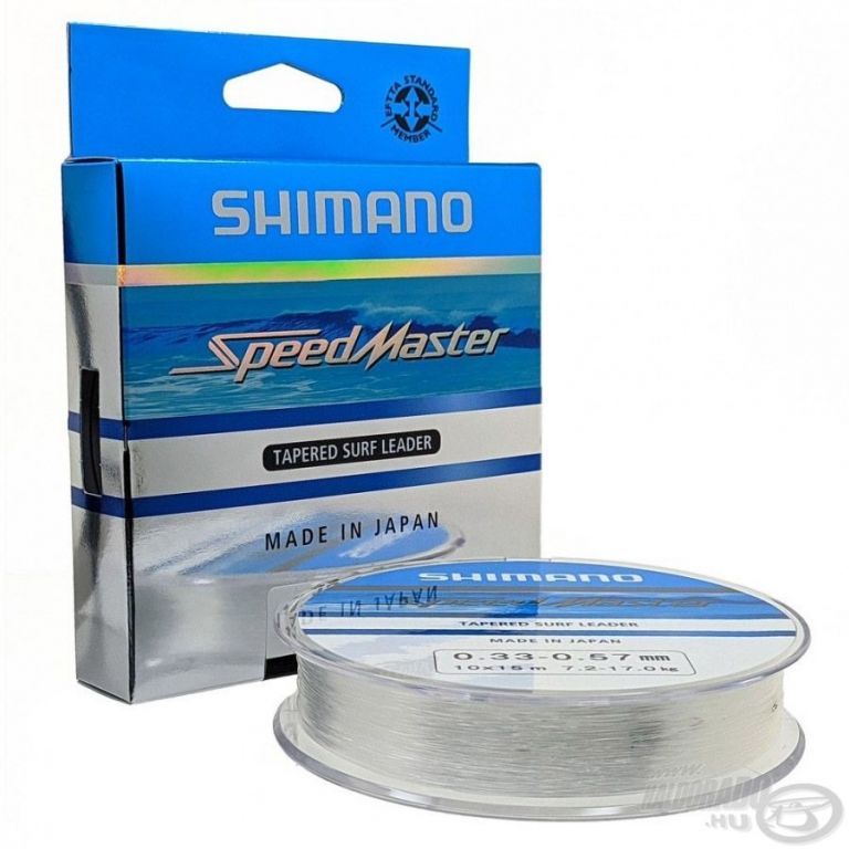 SHIMANO Speedmaster Surf Tapered Line Clear 10x15 m - 0,33-0,57 mm