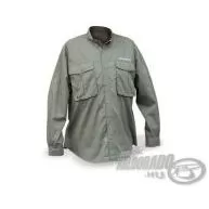 SHIMANO S.T.C. Hosszú ujjú ing olive XXL