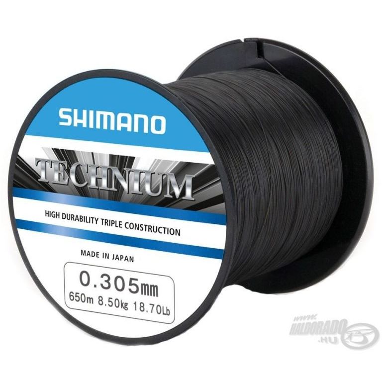 SHIMANO Technium Line Grey 1250 m - 0,285 mm