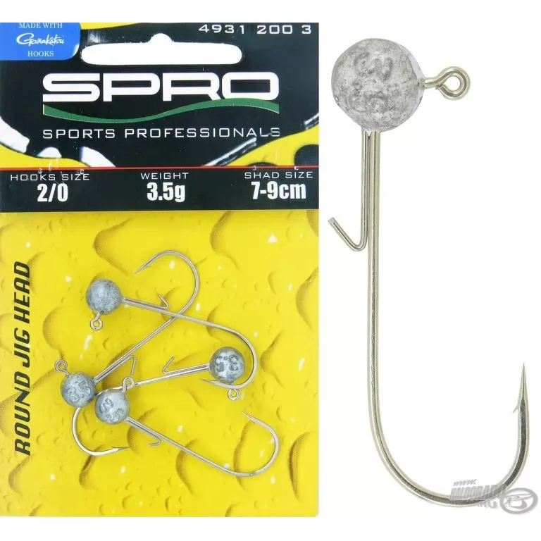 SPRO Round Jigfej 1/0 3,5 g