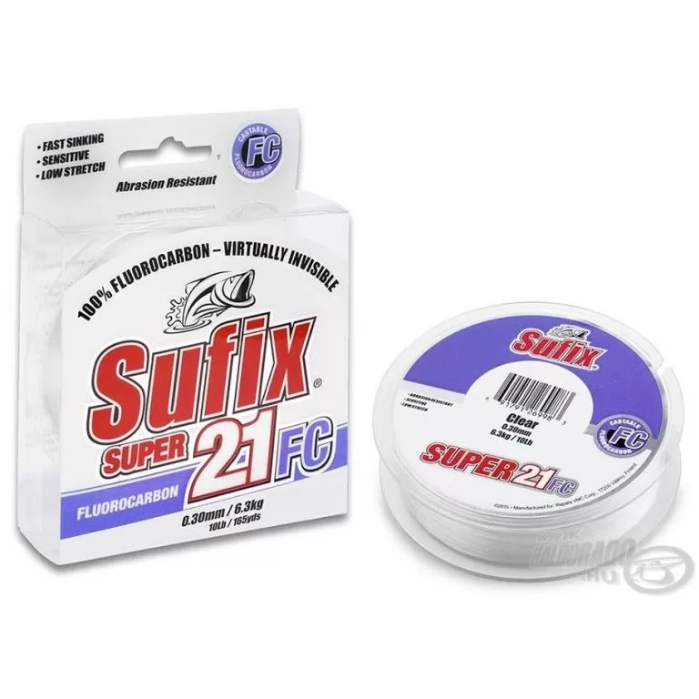 SUFIX Super 21 Fluorocarbon 50 m - 0,14 mm / 1