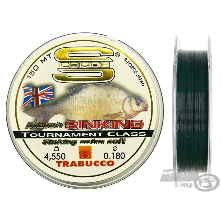 TRABUCCO S-Force Match Sinking 0,18 mm / 1