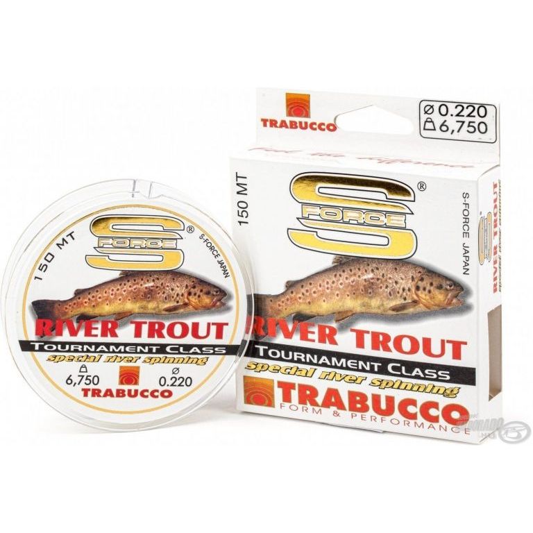 TRABUCCO S-Force Spin-River Trout 150 m - 0,20 mm