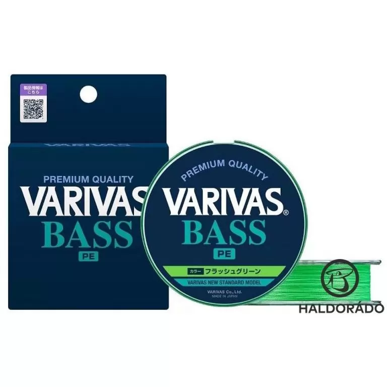 VARIVAS Bass PE X4 Flash Green 150 m - 0,6 / 1